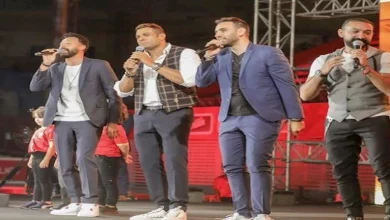 صورة بعد غياب أكثر من 20 عامًا.. فرقة “واما” تحيي حفلًا غنائيًا في الأهرامات