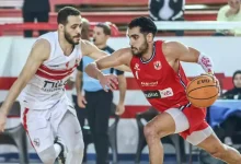 صورة طاقم تحكيم أجنبي لمباراة الأهلي والزمالك بنصف نهائي دوري السوبر لكرة السلة