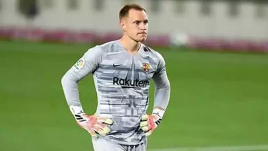 صورة تير شتيجن يتحدث عن حظوظ برشلونة في الفوز بدوري أبطال أوروبا الموسم المقبل