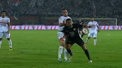 صورة لحظة بلحظة مباراة البنك والزمالك