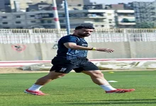 صورة عبد الله السعيد يعود لتدريبات الزمالك بعد انتهاء أزمته
