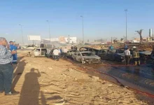 صورة البترول تنفي وجود تسريب غاز بطريق الواحات.. لا خطر في موقع الحادث السابق