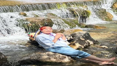 صورة انتصار تنشر صورها أمام شلالات في دولة المغرب.. والجمهور يعلق