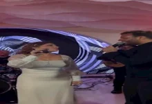 صورة “رقص وغناء مع رامي صبري”.. أصالة تحتفل بزفاف ابن شقيقتها أماني