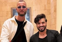 صورة مصطفى حجاج يشوق الجمهور لعمل فني يجمعه مع مروان موسى.. صور