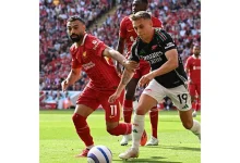 صورة أهداف مباراة أرسنال وليفربول في الدوري الإنجليزي
