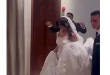 صورة الصور الأولى من حفل زفاف هيا ابنة الفنانة أمل رزق