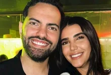 صورة بالصور| ريم سامي تحتفل بعيد زواجها الأول .. وهذا ما قالته