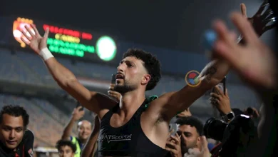 صورة 20 صورة ترصد فرحة لاعبي الأهلي بالفوز على البنك