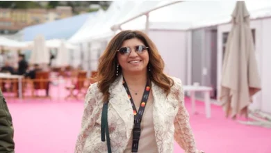صورة شيرين فرغل تعلق على فوز الجناح المصري بسوق “كان السينمائي بجائزة أفضل تصميم