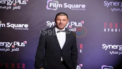 صورة إنجي المقدم وإياد نصار.. نجوم الفن يحتفلون بالعرض الخاص لفيلم “المشروع X”