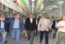 صورة مصر للغزل والنسيج تستقبل وزير زراعة مدغشقر لبحث فرص التعاون المشترك