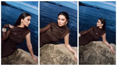 صورة بالصور.. هدى الإتربي تخطف الأنظار أمام البحر بمدينة “كان” الفرنسية