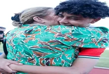 صورة 7 صور ترصد احتفال كريستيانو جونيور بفوز البرتغال ومساندة جدته