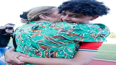 صورة 7 صور ترصد احتفال كريستيانو جونيور بفوز البرتغال ومساندة جدته