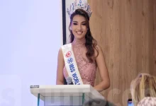 صورة جميلة وساحرة.. إطلالة لميس رديسي في مسابقة ملكة جمال العالم (صور)