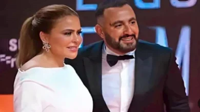صورة بعد إعلان الطلاق.. مظهر شاهين يوجه رسالة إلى أحمد السقا