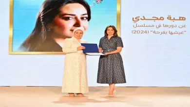 صورة أول تعليق من هبة مجدي بعد تكريمها من السيدة انتصار السيسي (صور)