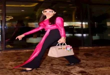 صورة مي عمر تنشر صورًا من مشاركتها في فعاليات “أقوى نساء” بالرياض