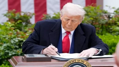 صورة بدءا من يونيو.. ترامب يوجه بفرض رسوم جمركية 50% على الاتحاد الأوروبي