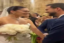 صورة الصور الأولى من حفل زفاف الفنانة اللبنانية ستيفاني عطالله