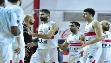 صورة الزمالك يتوّج ببرونزية دوري كرة السلة
