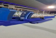 صورة أول صور لمنصة تتويج الدوري المصري