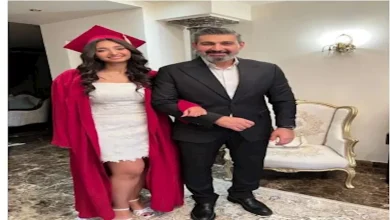 صورة ياسر جلال يحتفل بتخرج ابنته قدرية.. ونجوم الفن يعلقون (صور)