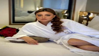 صورة 12 صورة لـ بشرى من أحدث جلسة تصوير لها والجمهور يغازلها