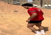 صورة هل يتدرب زيزو على رمال الصحراء رغم انقطاعه عن مران الزمالك؟