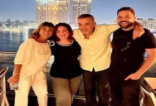صورة إلهام شاهين تنشر صورا مع عائلتها وأصدقائها ..والجمهور يعلق