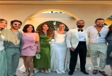 صورة بحضور أحمد حلمي ومنى زكي.. 10 صور جديدة من حفل زفاف أمينة خليل