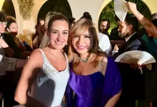 صورة لميس الحديدي تهنئ أمينة خليل بعقد قرانها: “طاقة فرح وحب ملت حفل الزفاف