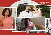 صورة حدث بالفن| حفل زفاف أمينة خليل وآية سماحة تُقبل رأس مشيرة إسماعيل