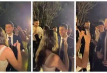 صورة 25 صورة وفيديو متداول لـ خالد النبوي من حفل خطوبة نجله