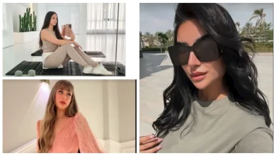 صورة إيمان العاصي أنيقة وجوري بكر بدون مكياج.. 10 لقطات لنجوم الفن خلال 24 ساعة