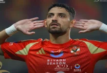 صورة طاهر يسجل هدف تقدم الأهلي على حرس الحدود (فيديو)