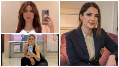 صورة نيللي كريم بملابس رياضية ونسرين طافش كاجوال.. 10 لقطات لنجوم الفن خلال 24 ساعة