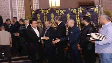 صورة 25 صورة من عزاء المنتج وليد مصطفى زوج الفنانة كارول سماحة