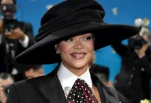 صورة بالفيديو.. ريهانا تعلن عن حملها الثالث في حفل Met Gala 2025