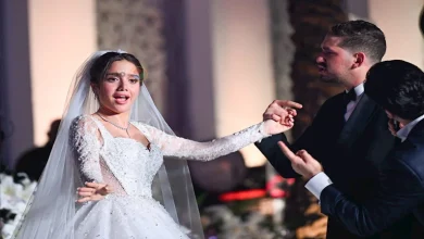 صورة “فرحة ورقص وغناء”.. 50 صورة لنجوم الفن “متجمعين” في حفل زفاف رنا رئيس (ألبوم كامل)