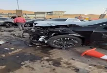 صورة قبل حادث القطامية.. سيارات “زيرو” تحطمت قبل أن تلمس الأرض في مصر