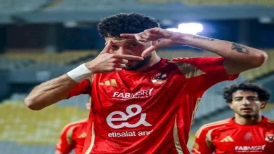 صورة تعليق قوي من وسام أبو علي بعد فوز الأهلي على المصري برباعية