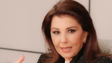 صورة ماجدة الرومي عن كارول سماحة بعزاء وليد مصطفى: الله يعطيها القوة لتكمل المهمة