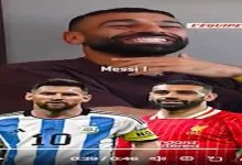 صورة محمد صلاح يجيب.. من يسدد بقدمه اليسرى أفضل هو أم ميسي؟ (فيديو)