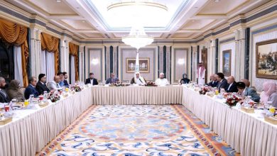 صورة رابطة العالم الإسلامي والقيادات الإسلامية البريطانية تدعوان لوقف إبادة غزة  أخبار السعودية