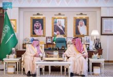 صورة الأمير عبدالعزيز بن سعود يلتقي أمير منطقة القصيم  أخبار السعودية