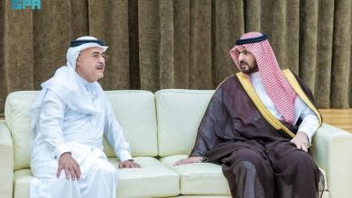 صورة نائب أمير الشرقية يعزّي الناصر في وفاة والدته  أخبار السعودية