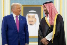 صورة حين تبدأ بـ «سلام» ولي العهد.. وتنتهي بـ «سلام» ترمب  أخبار السعودية