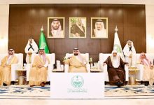 صورة محمد بن عبدالعزيز يستقبل أهالي جازان المهنئين بتعيينه أميراً للمنطقة  أخبار السعودية